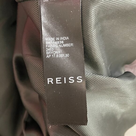 Reiss Bryony Suede Biker Jacket - Picture 7 of 11